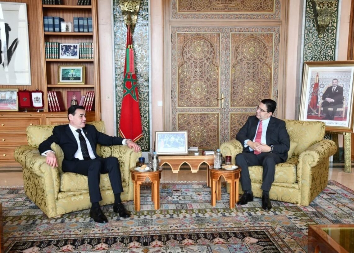 El ministro de Exteriores de Marruecos, Naser Burita, recibe a su homólogo de Paraguay, Rubén Ramírez LezcanoMINISTERIO DE EXTERIORES DE MARRUECOS EN X