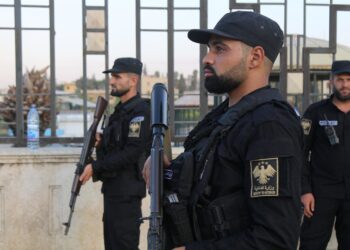 Agentes de seguridad adscritos a las autoridades de Damasco en las afueras de Alepo, SiriaEuropa Press/Contacto/Stringer