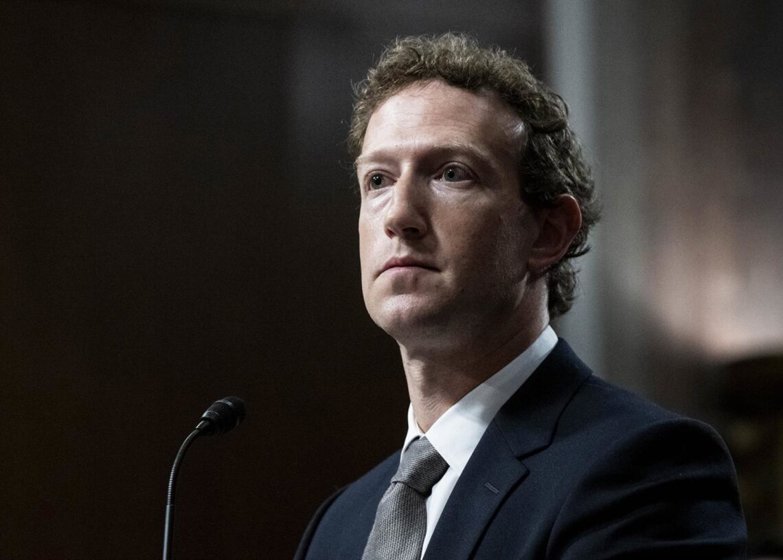 Archivo - 31 January 2024, US, Washington: CEO of Meta Mark Zuckerberg testifies during the US Senate Judiciary Committee hearing "Big Tech and the Online Child Sexual Exploitation Crisis". Photo: Michael Brochstein/ZUMA Press Wire/dpaMichael Brochstein/ZUMA Press Wi / DPA - Archivo