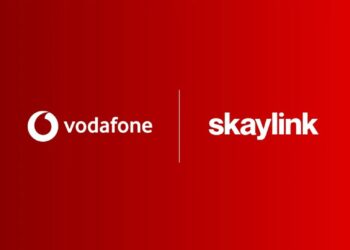 Logos de Vodafone y SkaylinkVODAFONE