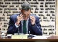 El presidente del Gobierno, Pedro Sánchez, comparece en la Comisión de Investigación sobre el 'caso Koldo', en el Senado, a 30 de octubre de 2025, en Madrid (España). Eduardo Parra - Europa Press