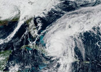 Imagen de satélite del huracán 'Melissa' sobre el Caribe.Europa Press/Contacto/Goes-19/Cira/Noaa