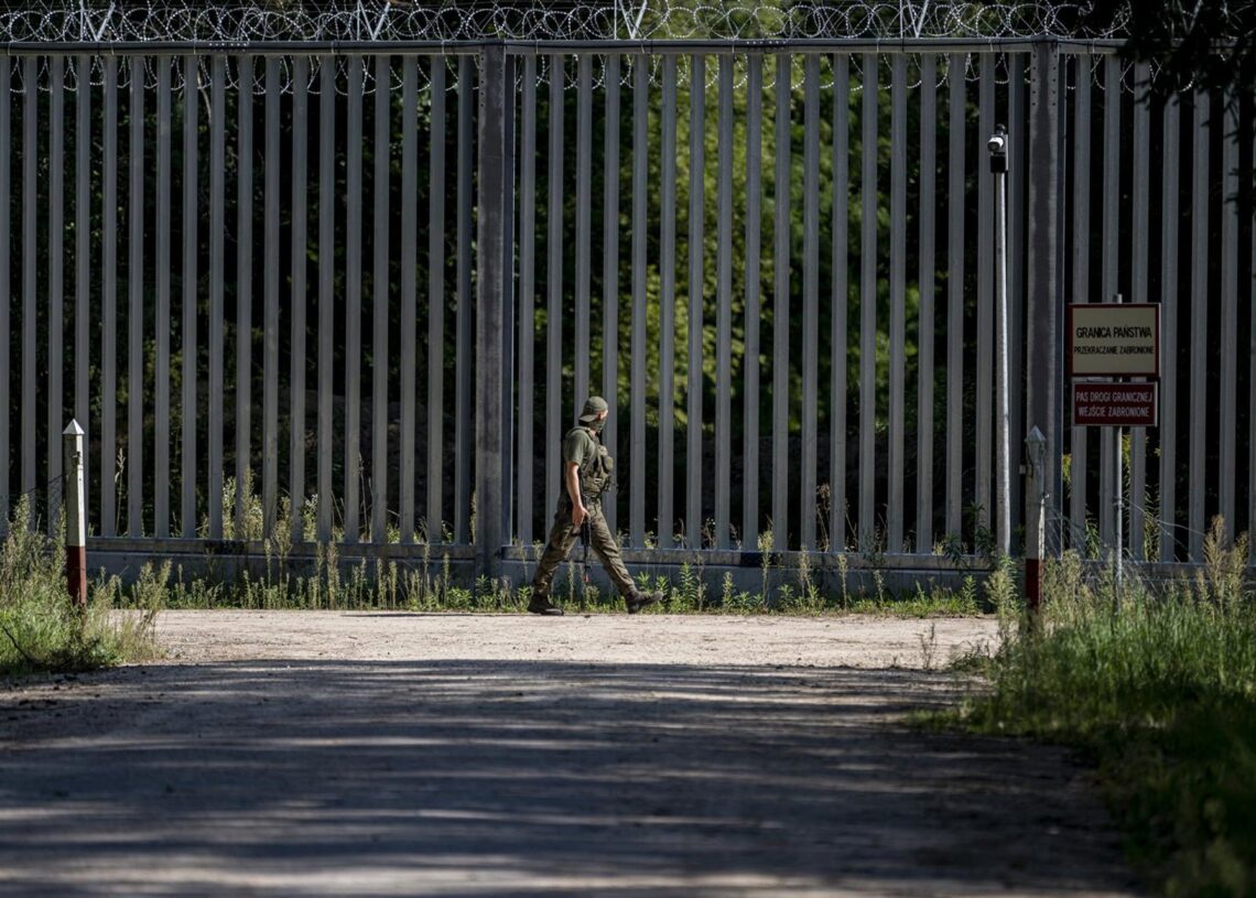 Archivo - Despliegue de militares polacos en la frontera con BielorrusiaFabian Sommer/dpa - Archivo