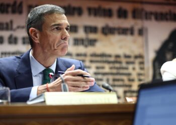 El presidente del Gobierno, Pedro Sánchez, durante la Comisión de Investigación sobre el 'caso Koldo', en el Senado, a 30 de octubre de 2025, en Madrid (España).Eduardo Parra - Europa Press
