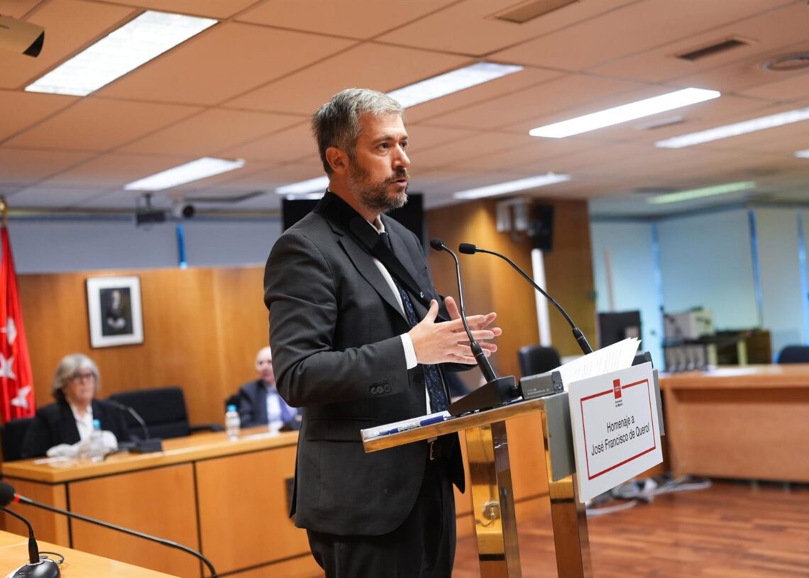 Una placa recuerda al magistrado José Francisco de Querol en el 25 aniversario de su asesinato a manos de ETACOMUNIDAD DE MADRID