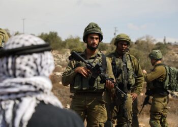 Archivo - Soldados israelíes en un asentamiento palestino en el sur de Nablús.Europa Press/Contacto/Mohammed Turabi - Archivo