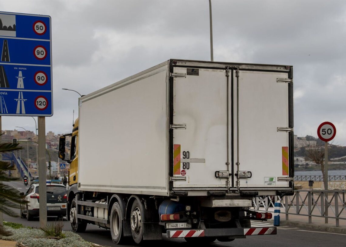 Archivo - Camión en una fronteraAntonio Sempere - Europa Press - Archivo