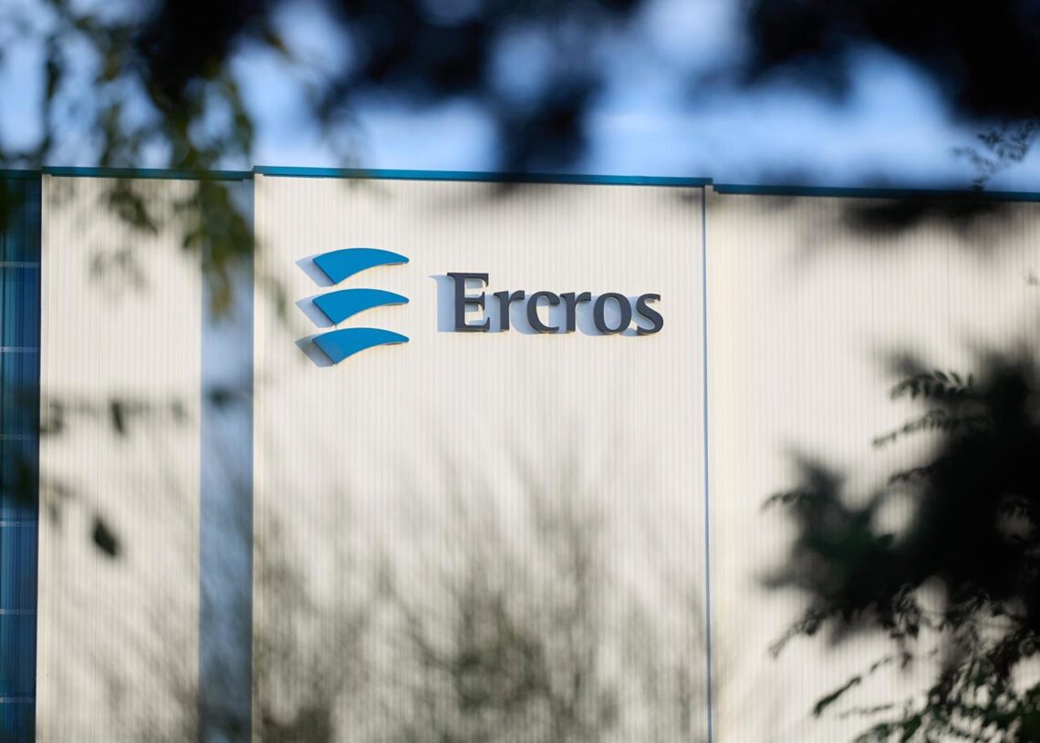 Archivo - Fachada de la sede de Ercros, en Aranjuez, Madrid (España)Jesús Hellín - Europa Press - Archivo