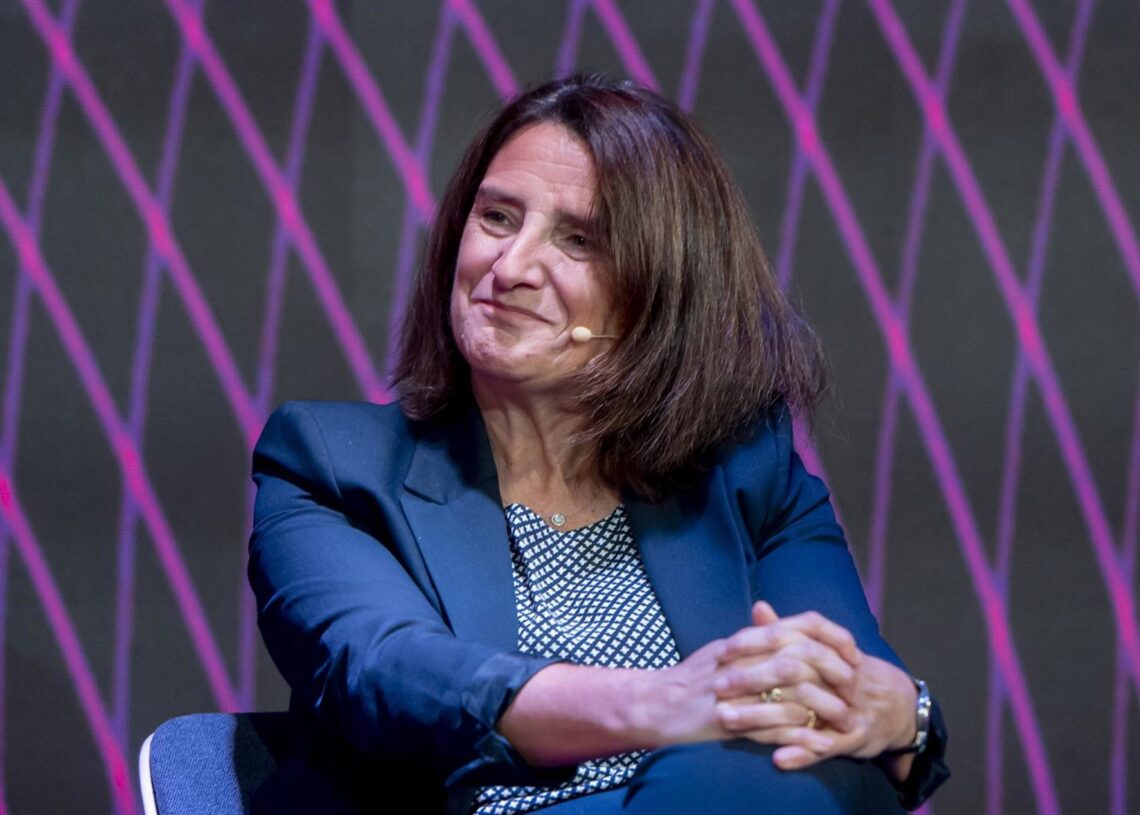 La vicepresidenta ejecutiva para una Transición Limpia, Justa y Competitiva de la Comisión Europea, Teresa Ribera, durante el Congreso Futuro Iberoamericano, en Casa América, a 31 de octubre de 2025, en Madrid (España)Alberto Ortega - Europa Press