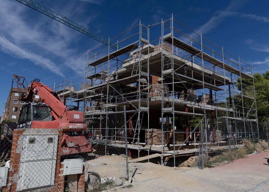 Archivo - Vista general de las obras de vivienda nueva, a 6 de septiembre de 2024, en MadridEduardo Parra - Europa Press - Archivo