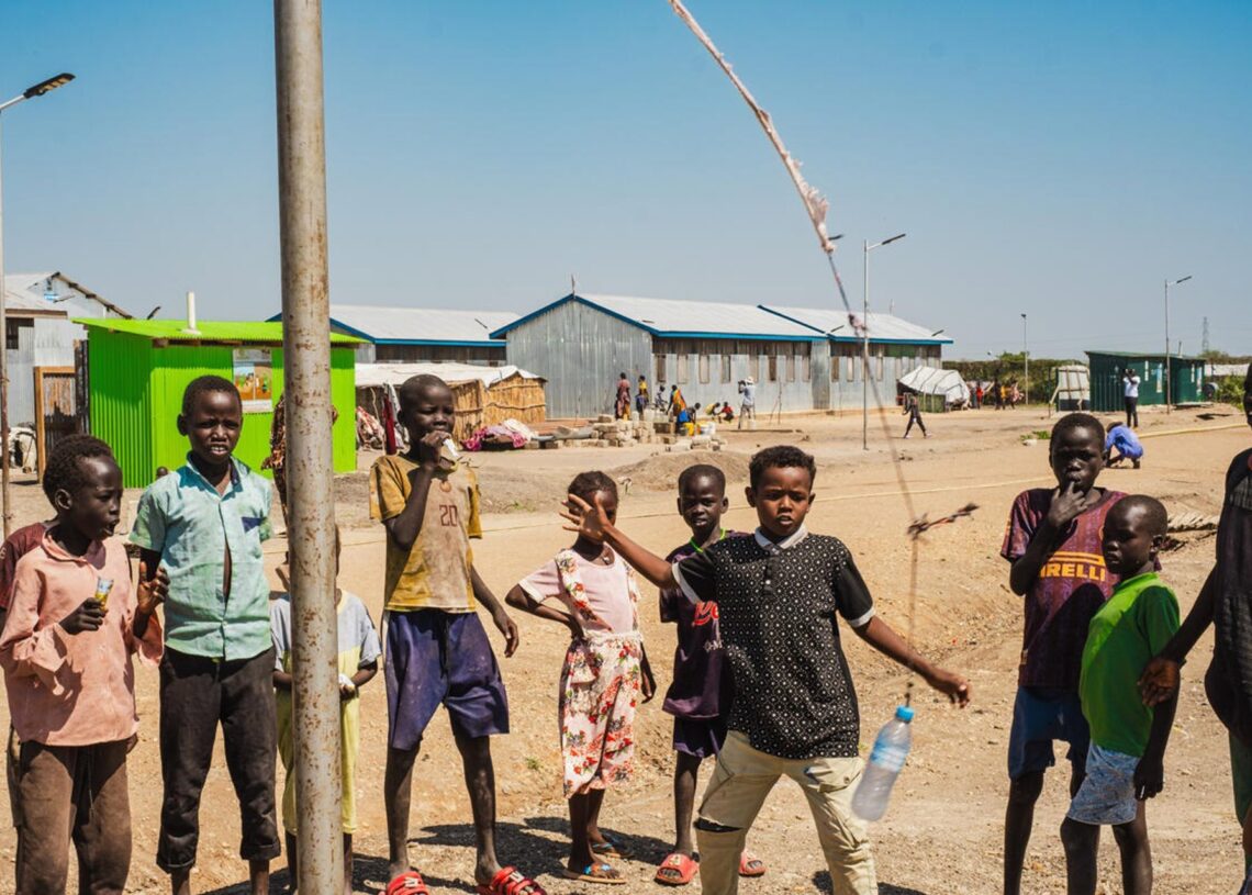 Archivo - Niños desplazados en Sudán del Sur.ANDRE GUARDIOLA - Archivo
