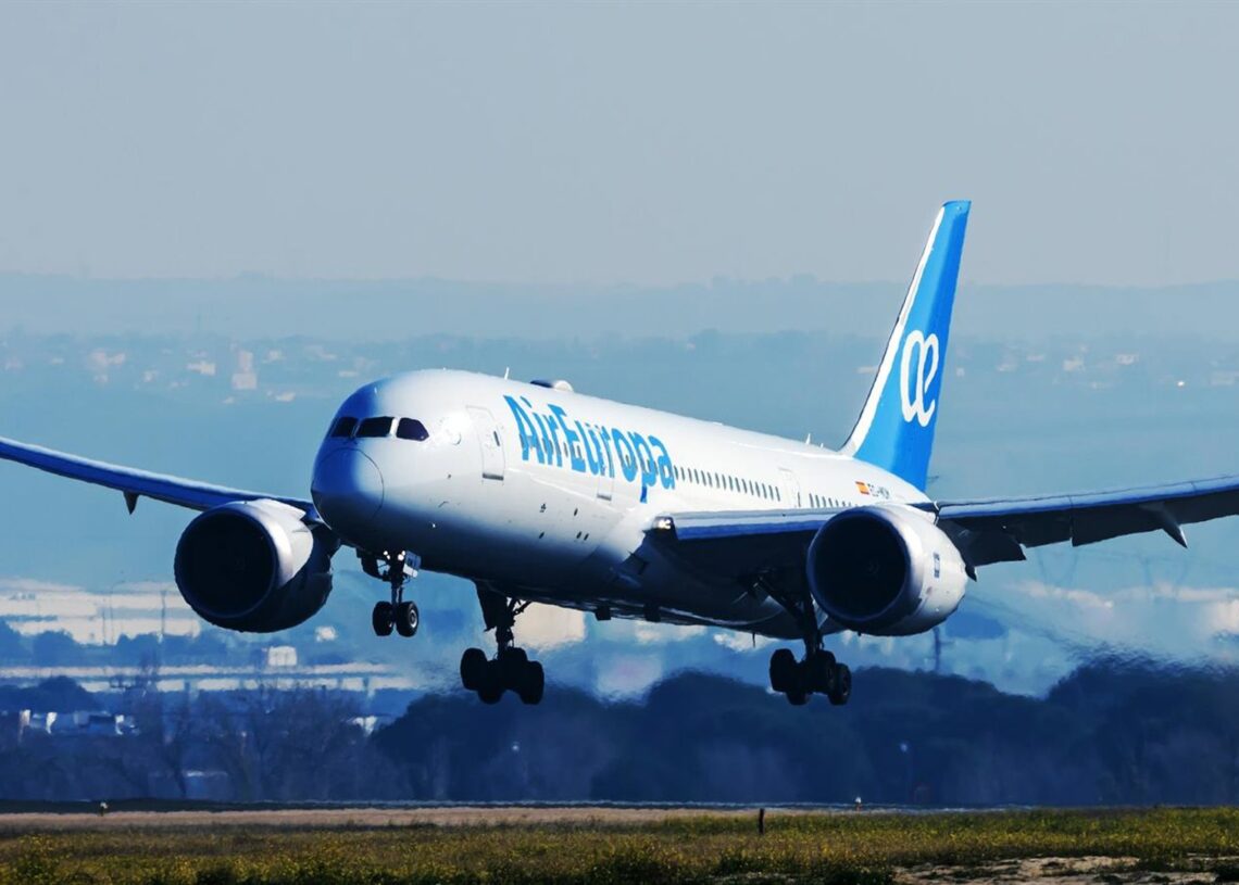 Archivo - Avión de Air Europa.JORGE GUARDIA/AIR EUROPA - Archivo