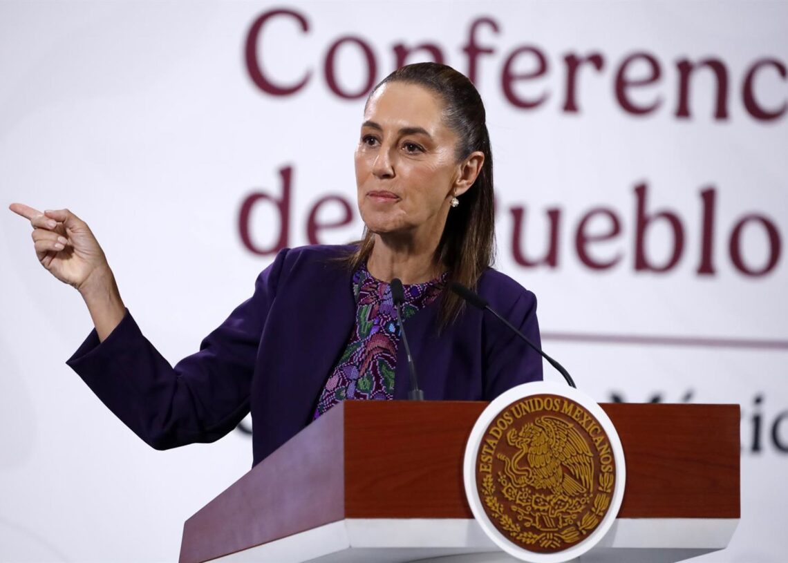 Claudia Sheinbaum, presidenta de México.Europa Press/Contacto/Luis Barron