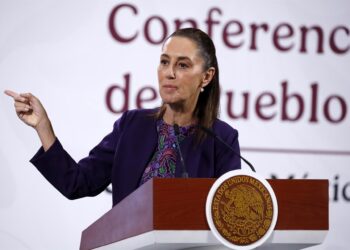 Claudia Sheinbaum, presidenta de México.Europa Press/Contacto/Luis Barron