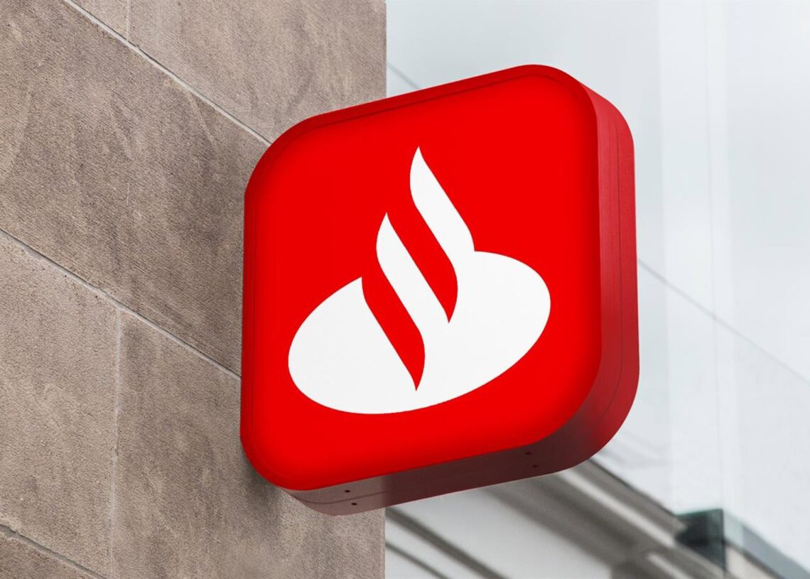 Archivo - Logo de Banco SantanderBANCO SANTANDER - Archivo