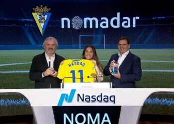 El Cádiz empieza a cotizar en Nasdaq de la mano de Nomadar, su filial tecnológicaCÁDIZ CLUB DE FÚTBOL