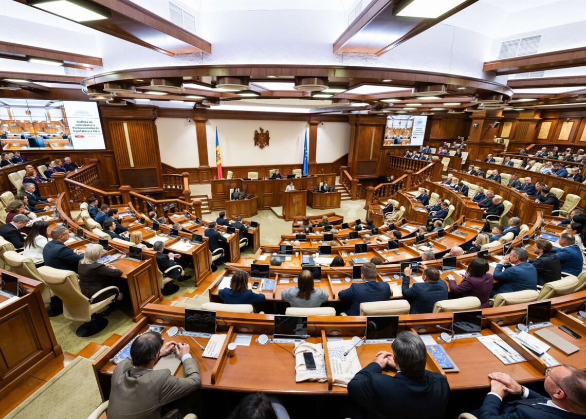 Imagen del Parlamento de Moldavia.Europa Press/Contacto/Vadim Denisov