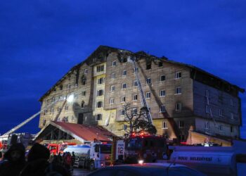 Archivo - Imagen de archivo del hotel de Kartalkaya, en Turquía, tras un devastador incendio que se cobró la vida de casi 80 personasDepo Photos / Zuma Press / ContactoPhoto - Archivo
