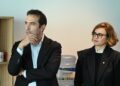El ministro de Economía, Comercio y Empresa, Carlos Cuerpo, y la diputada general de Bizkaia Elixabete Etxanobe durante una visita a la incubadora de empresas del B Accelerator Tower, el pasado 1 de octubre de 2025, en Bilbao | DAVID DE HARO (EUROPA PRESS)