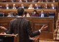 El presidente del Gobierno, Pedro Sánchez, durante la sesión de control al Gobierno en el Congreso de este miércoles, 22 de octubre de 2025 | EDUARDO PARRA (EUROPA PRESS)