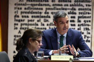 En directo, Sánchez comparece en la Comisión del «caso Koldo» en el Senado