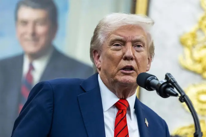 El presidente de Estados Unidos, Donald Trump-Europa Press/Contacto/Shawn Thew - Pool via CNP.