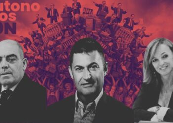 Imagen creada por Demócrata a partir de un banner de Autónomos 30N.