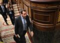 (Foto de ARCHIVO)
El ministro de Transportes y Movilidad Sostenible, Óscar Puente, durante una sesión plenaria en el Congreso de los Diputados, a 10 de abril de 2025, en Madrid (España). 

Fernando Sánchez / Europa Press
10/4/2025
