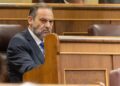 Imagen de archivo del diputado José Luis Ábalos, durante una sesión de control al Gobierno, en el Congreso de los Diputados | Eduardo Parra (Europa Press).
