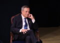 Mario Draghi, Premio Princesa de Asturias de Cooperación Internacional 2025, durante la ceremonia de los Premios Princesa de Asturias 2025 celebrados en el Teatro Campoamor, a 24 de octubre de 2025, en Oviedo (España). Europa Press