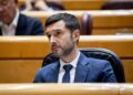 Imagen de archivo del ministro de Derechos Sociales, Consumo y Agenda 2030, Pablo Bustinduy, en el Senado. | A. Pérez Meca (Europa Press).