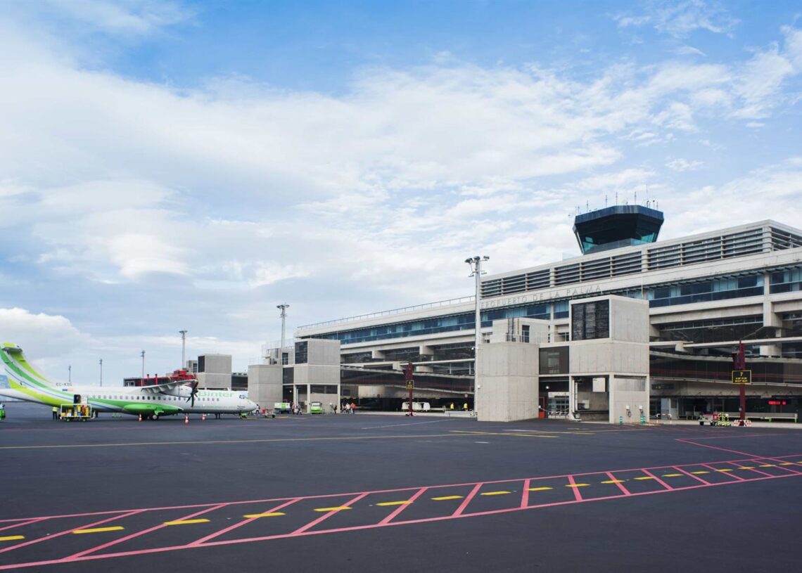 Archivo - Imagen del Aeropuerto de La PalmaCEDIDA POR AENA - Archivo
