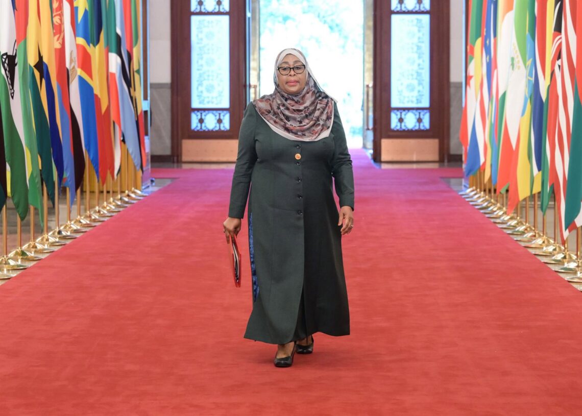 Archivo - La presidenta de Tanzania, , Samia Suluhu Hassan Europa Press/Contacto/Li He - Archivo