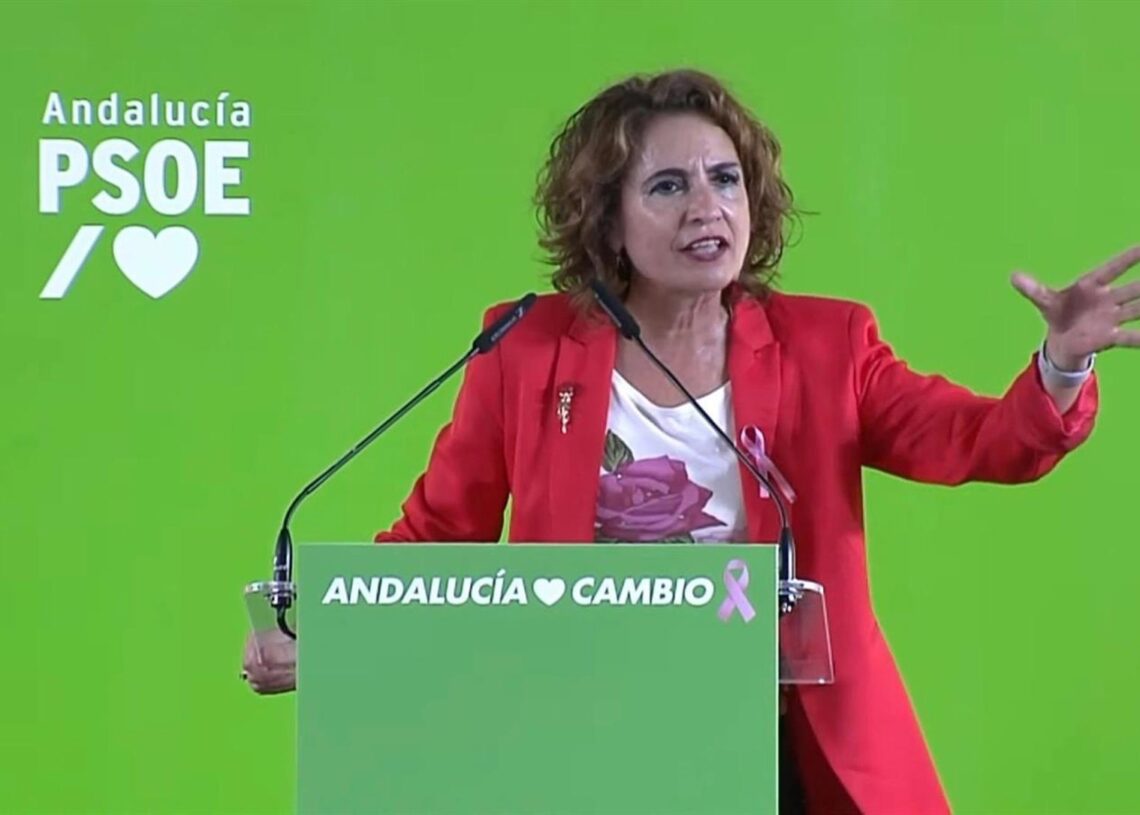 La secretaria general del PSOE de Andalucía, María Jesús Montero, en una imagen de archivo.PSOE