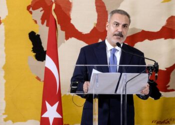 Archivo - El ministro de Exteriores turco, Hakan Fidan Europa Press/Contacto/Mauro Scrobogna - Archivo