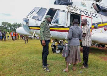 Labores de rescate en las inundaciones al oeste de Kenia.MINISTERIO DEL INTERIOR DE KENIA