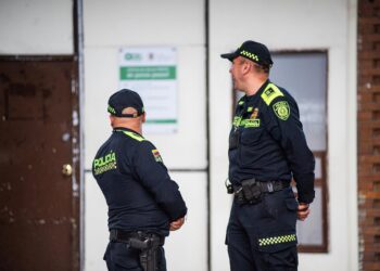 Archivo - Agentes de Policía en Bogotá, Cundinamarca, Colombia (archivo)Europa Press/Contacto/Sebastian Barros - Archivo