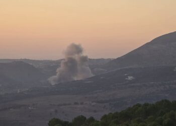 Archivo - Ataque con drones israelíes sobre Líbano (archivo)Europa Press/Contacto/Taher Abu Hamdan - Archivo