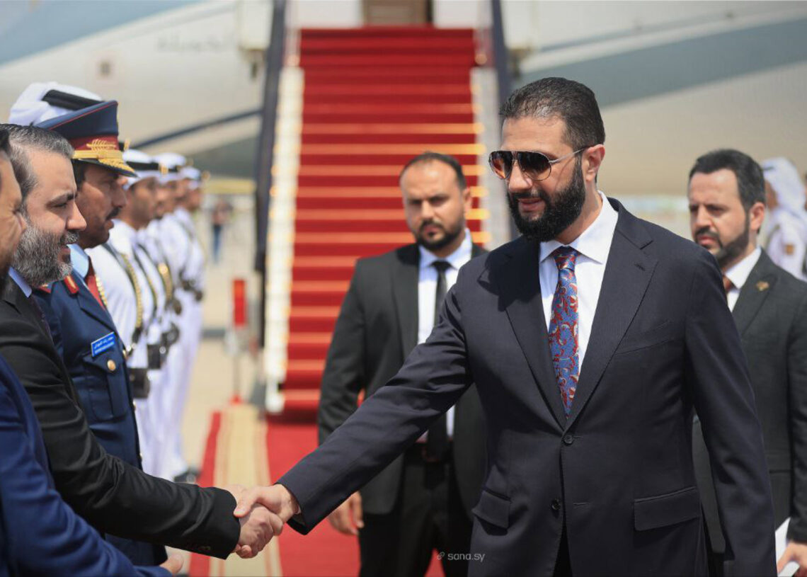 Archivo - Ahmed al Shara, de visita en Qatar Europa Press/Contacto/Syrian Arab News Agency ''SA