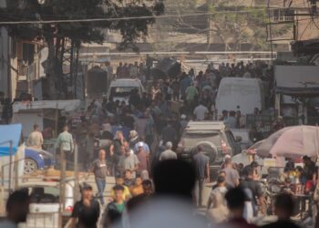 Imagen de archivo de un mercadillo de Gaza durante el alto el fuego con Israel Europa Press/Contacto/Hashem Zimmo, Hashem Zimmo