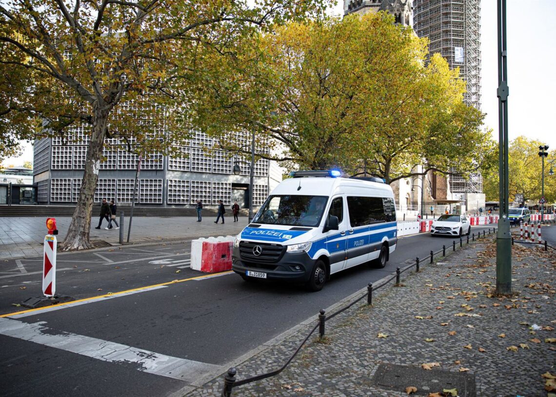 Imagen de archivo de una furgoneta de la Policía en Berlín Europa Press/Contacto/Michael Kuenne