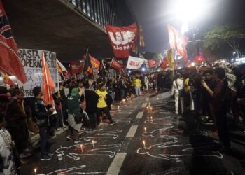 Protesta tras la muerte de 121 personas durante una redada en Río de JaneiroEuropa Press/Contacto/Cris Faga