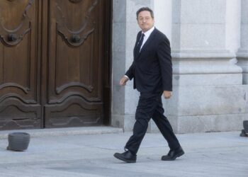 El fiscal General del Estado, Álvaro García Ortiz, durante la primera jornada del juicio al fiscal general del Estado, Álvaro García Ortiz, en el Tribunal Supremo, a 3 de noviembre de 2025, en Madrid (España). Eduardo Parra - Europa Press