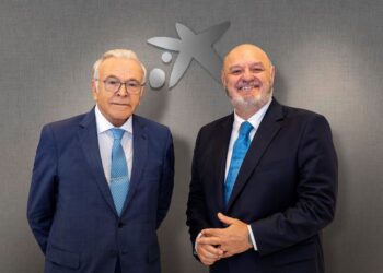 El presidente de la Fundación “la Caixa” y de CriteriaCaixa, Isidro Fainé, y el director general de CriteriaCaixa, José María Méndez.CRITERIACAIXA