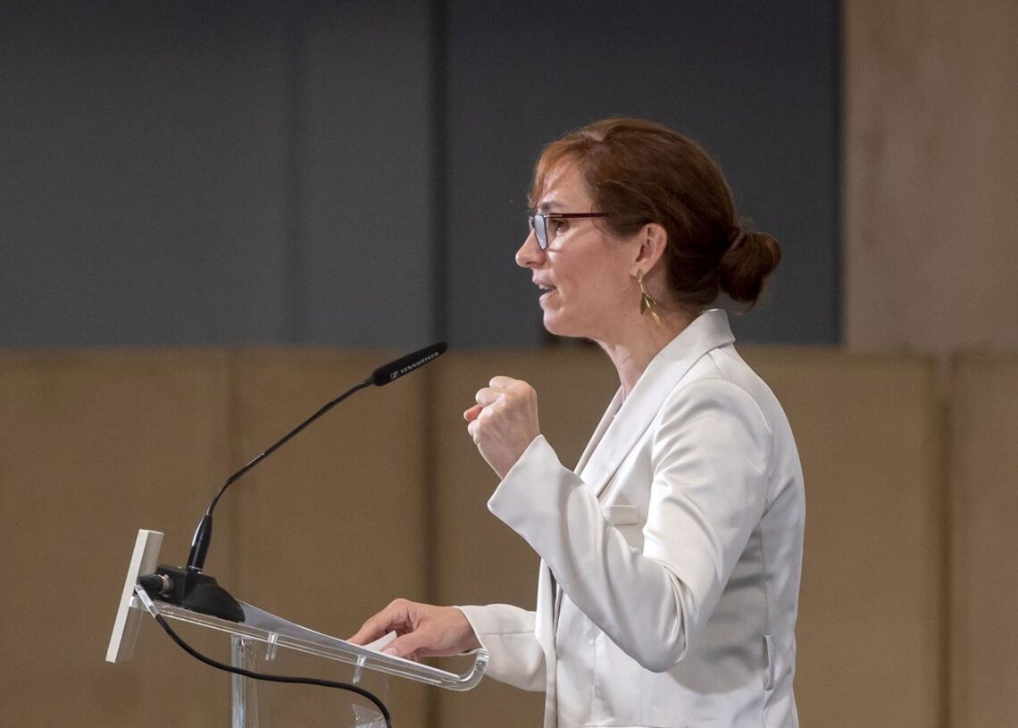 La ministra de Sanidad, Mónica GarcíaAlberto Ortega - Europa Press