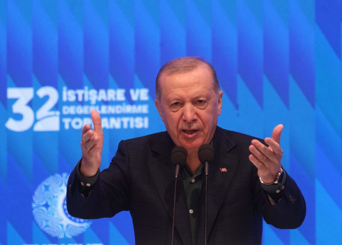 Archivo - El presidente de Turquía, Recep Tayyip Erdogan, durante un acto en Ankara en julio de 2025 (archivo)Europa Press/Contacto/Mustafa Kaya - Archivo