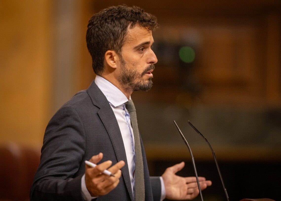 Archivo - El portavoz nacional de Vivienda de Vox y diputado por Málaga en el Congreso, Carlos Hernández Quero.VOX - Archivo