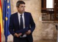 El presidente de la Generalitat valenciana, Carlos Mazón, durante una declaración institucional, en el Palau de la Generalitat, a 3 de noviembre de 2025, en ValenciaRober Solsona - Europa Press