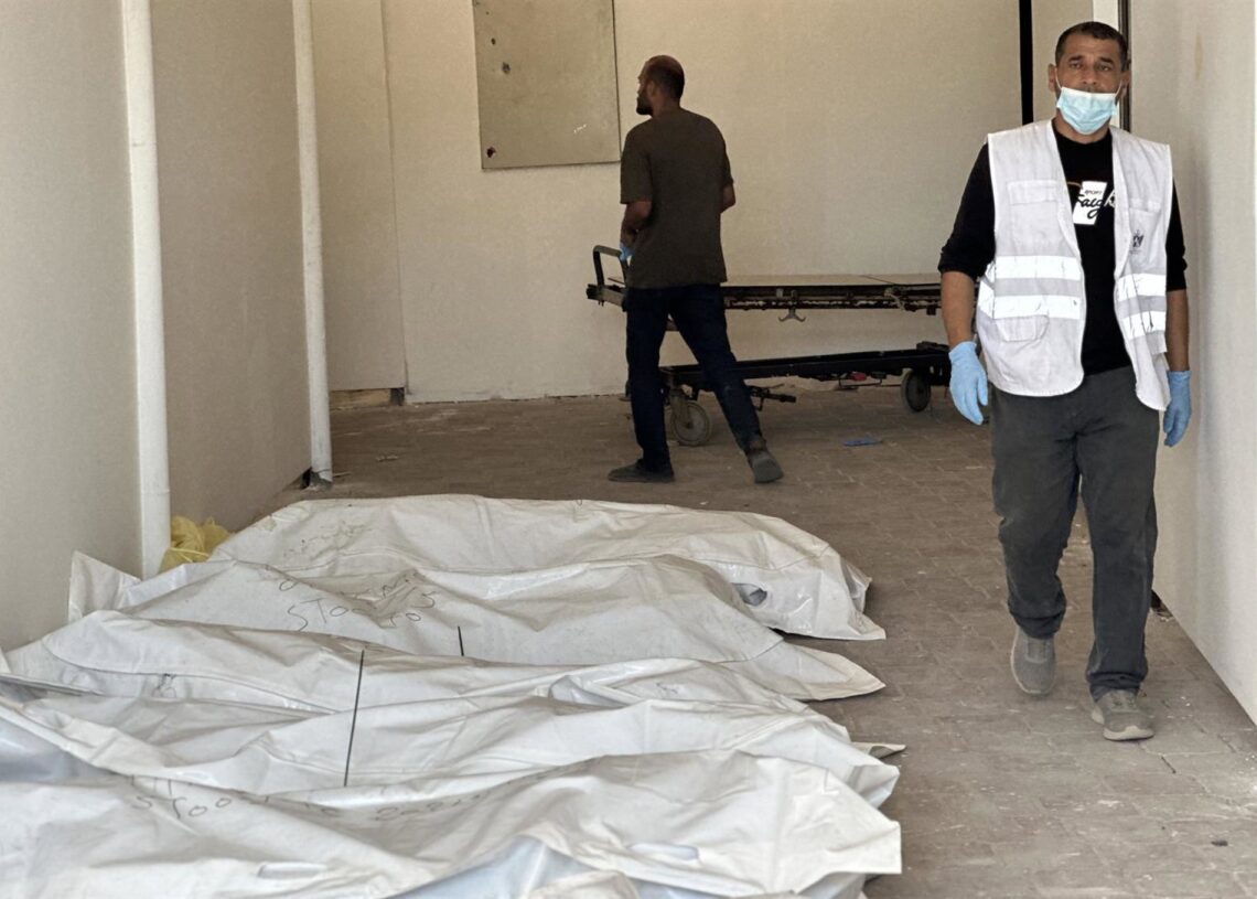 Cadáveres de palestinos entregados por Israel que retenía desde los ataques del 7 de octubre de 2023 y la ofensiva contra la Franja de Gaza, al hilo del acuerdo con Hamás (archivo)Europa Press/Contacto/Tamer Ibrahim