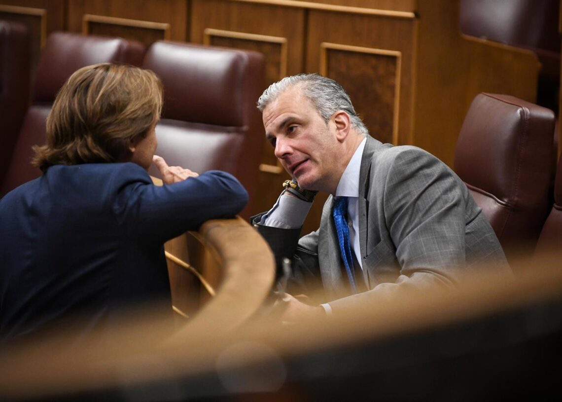 Archivo - El portavoz de Vox en el Ayuntamiento de Madrid, Javier Ortega Smith, durante una sesión plenaria en el Congreso de los Diputados, a 16 de septiembre de 2025, en Madrid (España).Fernando Sánchez - Europa Press - Archivo